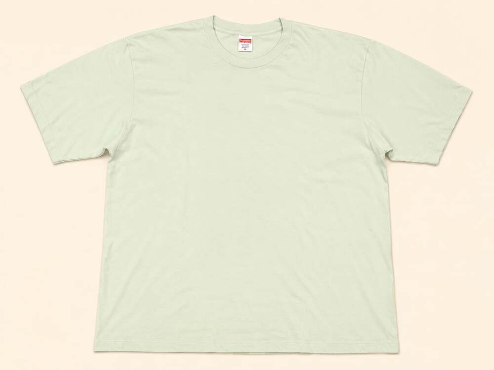 Supreme Blank Mint Green Made in USA T-Shirt XL Y2K Streetwear